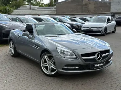 Gebraucht Mercedes SLK250 204 PS (150 kW) 2012 Palladiumsilbermetallic Cabrio