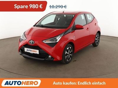 Usata Toyota Aygo Connect Style 72 CV (52 kW) 2018 Rosso Utilitaria
