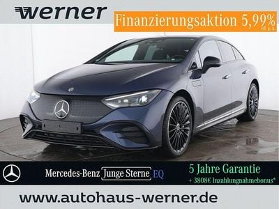 Gebraucht Mercedes EQE300 AMG Line Premium 180 kW (245 PS) 2025 Metalliclack sodalithblau Limousine