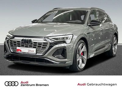 Gebraucht Audi Q8 e-tron S-Line 300 kW (408 PS) 2024 Chronosgrau (grau) SUV