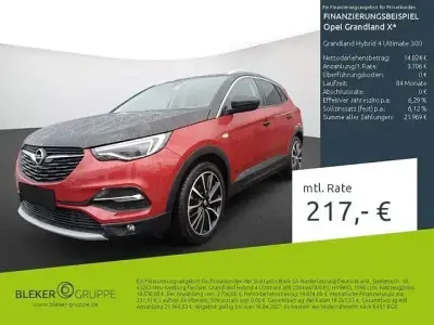 Brugt Opel Grandland X Ultimate 300 HK (220 kW) 2020 Rød SUV