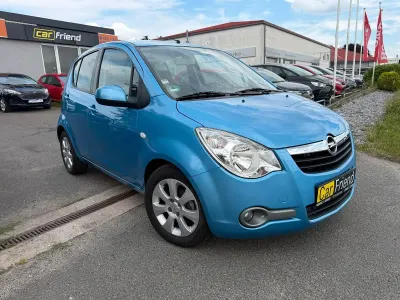 Gebraucht Opel Agila Edition 86 PS (63 kW) 2010 Blau Kleinwagen