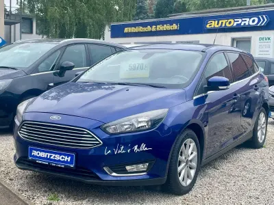 Gebraucht Ford Focus Titanium 150 PS (110 kW) 2015 Blau Kombi