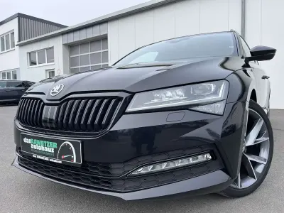 Gebraucht Skoda Superb SportLine 150 PS (110 kW) 2022 Schwarzmagic Kombi