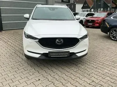 Używany Mazda CX-5 Sky 194 KM (142 kW) 2019 Biały SUV