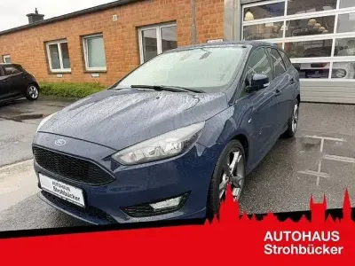 Gebraucht Ford Focus ST-Line 140 PS (102 kW) 2018 Blau Kombi