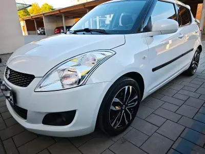Brugt Suzuki Swift 94 HK (69 kW) 2012 Hvid Hatchback