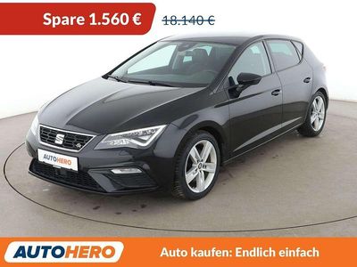 Gebraucht Seat Leon FR 184 PS (135 kW) 2017 Schwarz Limousine