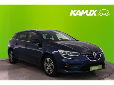 Brugt Renault Mégane GrandTour Intens 140 HK (102 kW) 2020 Blå Stationcar