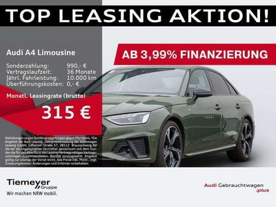 gebraucht Audi A4 Limousine 35 TFSI S LINE LM19 LEDER GLASDACH LED