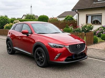 Gebraucht Mazda CX-3 Exclusive-Line 120 PS (88 kW) 2018 Rot SUV