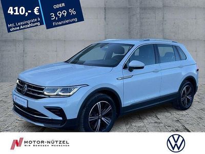 Weiß Gebraucht 2021 VW Tiguan Elegance SUV | 28.490 € (Etwas zu teuer)