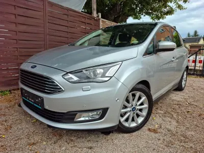 Gebraucht Ford C-MAX Titanium 125 PS (91 kW) 2016 Silber Van / Kleinbus