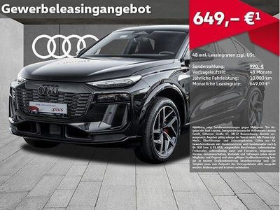 Gebraucht Audi Q6 Sportback e-tron Performance 225 kW (306 PS) 2025 Mythosschwarz metallic SUV
