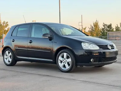 Gebraucht VW Golf V United 80 PS (58 kW) 2008 Schwarz Kleinwagen