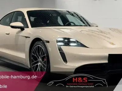 Gebraucht Porsche Taycan 4S 419 kW (571 PS) 2022 Coffeebeige Limousine