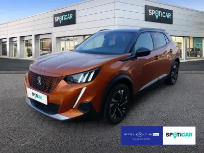 Gebraucht Peugeot e-2008 GT 100 kW (136 PS) 2023 Orange SUV