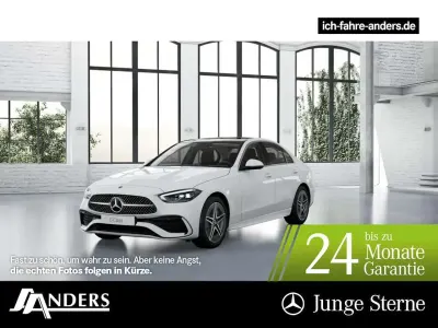 Brugt Mercedes C220 AMG 197 HK (144 kW) 2025 Hvid Sedan