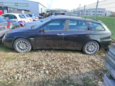 Gebraucht Alfa Romeo 156 Distinctive 140 PS (102 kW) 2005 Schwarz met. Kombi