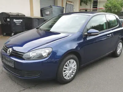 Gebraucht VW Golf VI Trendline 80 PS (58 kW) 2008 Blau Kleinwagen