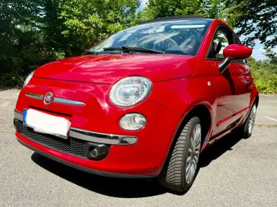 Gebraucht Fiat 500C Lounge 69 PS (50 kW) 2015 Rot Cabrio