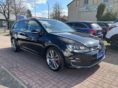 Gebraucht VW Golf VII R-line 150 PS (110 kW) 2016 Schwarz Kombi