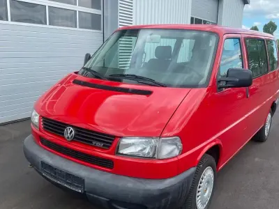 Używany VW T4 102 KM (75 kW) 2000 Czerwony Van