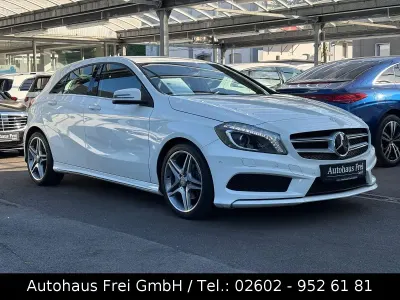Gebraucht Mercedes A180 AMG 122 PS (89 kW) 2014 Weiß Kleinwagen