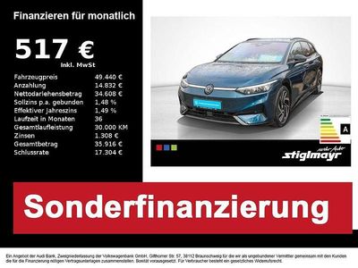 Gebraucht VW ID.7 Pro 210 kW (286 PS) 2025 Blau Kombi