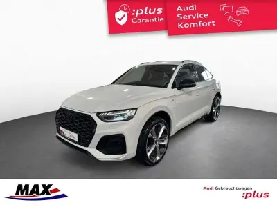 Gebraucht Audi Q5 Sportback Business 367 PS (269 kW) 2025 Gletscherweiß metallic SUV