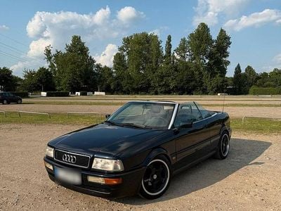 Usata Audi Cabriolet 133 CV (97 kW) 1993 Blu Cabrio