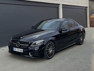 Schwarz Gebraucht 2019 Mercedes C400 Limousine | 33.700 € (Teuer)