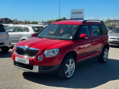 Brugt Skoda Yeti Ambition 122 HK (89 kW) 2011 Rød SUV