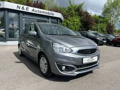 Gebraucht Mitsubishi Space Star Diamant Edition 71 PS (52 kW) 2017 Silber Kleinwagen