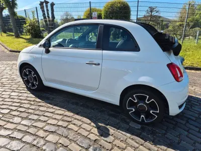 Używany Fiat 500C Sport 84 KM (61 kW) 2019 Biały Kabriolet