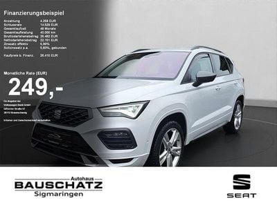Gebraucht Seat Ateca FR 150 PS (110 kW) 2022 Nevada weiss SUV
