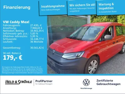 Gebraucht VW Caddy 122 PS (89 kW) 2023 Tornadorot Van / Kleinbus