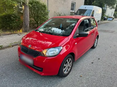 Gebraucht Skoda Citigo 2012 Rot Kleinwagen