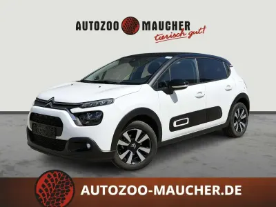 Gebraucht Citroën C3 PureTech 82 PS (60 kW) 2023 Lack weiss banquise/deckende Kleinwagen