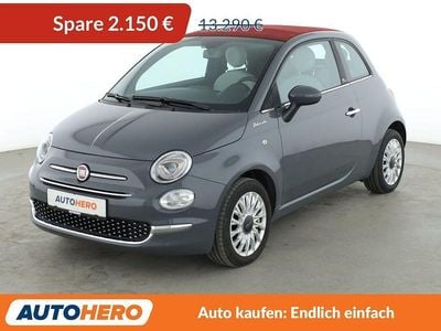 Grau Gebraucht 2022 Fiat 500C Dolcevita Cabrio | 11.140 € (Guter Preis)