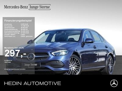 Usata Mercedes C200 Avantgarde 163 CV (119 kW) 2024 Blu Berlina
