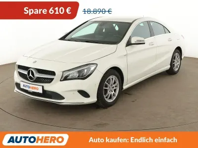 Brugt Mercedes CLA180 Urban 122 HK (89 kW) 2016 Hvid Sedan