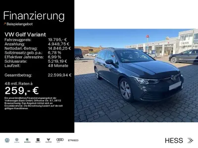 Brugt VW Golf VIII Life 110 HK (80 kW) 2021 Grå Stationcar
