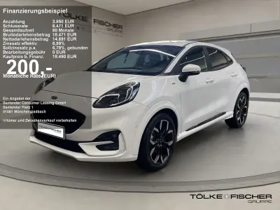 Gebraucht Ford Puma ST-Line X 125 PS (91 kW) 2022 Frost weiss (metallic) SUV