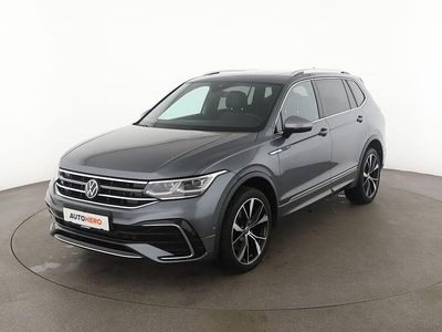Grau Gebraucht 2022 VW Tiguan Allspace R-line SUV | 35.670 € (Fairer Preis)