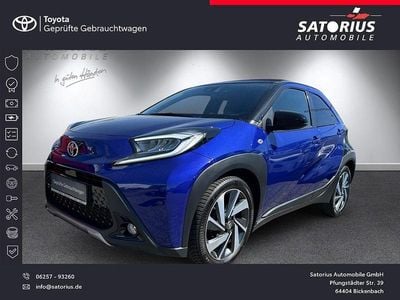 Usata Toyota Aygo X X-plore 72 CV (52 kW) 2022 Blu SUV