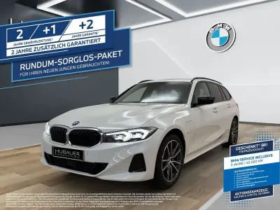 Gebraucht BMW 320e Sport Line 204 PS (150 kW) 2024 Weiß Kombi
