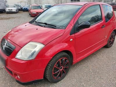 Gebraucht Citroën C2 VTR Sport 110 PS (80 kW) 2008 Rot Kleinwagen