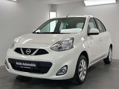 Gebraucht Nissan Micra Acenta 80 PS (58 kW) 2014 White pearl (m) Kleinwagen