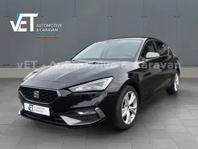 Usata Seat Leon FR 150 CV (110 kW) 2023 Nero Utilitaria